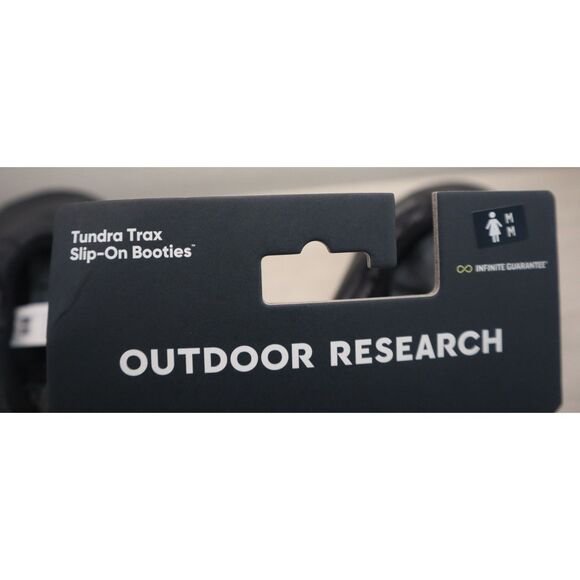 Outdoor Research Women's Sz M (8-9) Black Tundra Trax Slip-On Booties - Picture 8 of 13